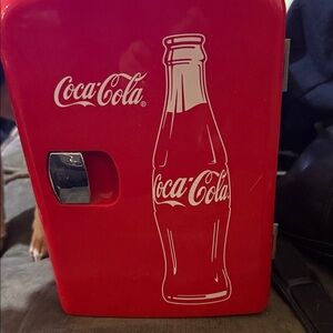 Coca-Cola Red Mini Fridge